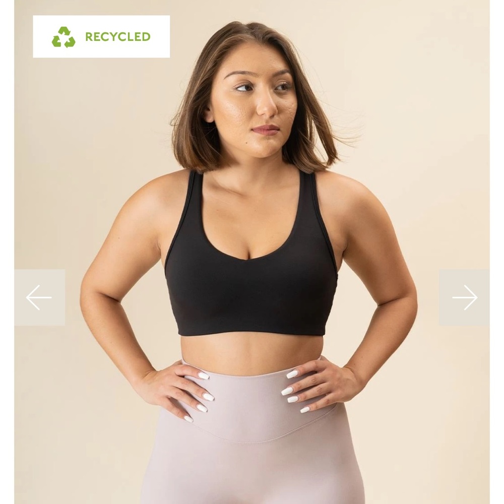 Paragon Naked Tank Bra Black